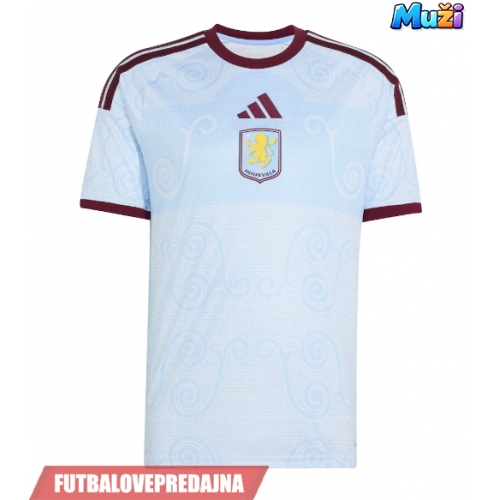 Lacne Muži Futbalové dres Aston Villa Amadou Onana #24 2026-27 Krátky Rukáv - Tretina